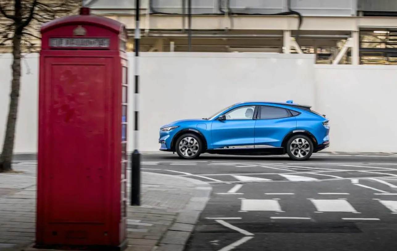 Ford Mustang Mach-E made a debut in London last week