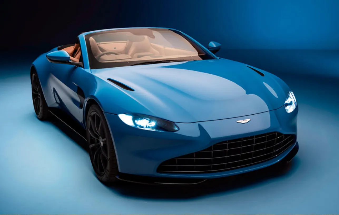 Aston Martin has launched a new convertible version of the Vantage