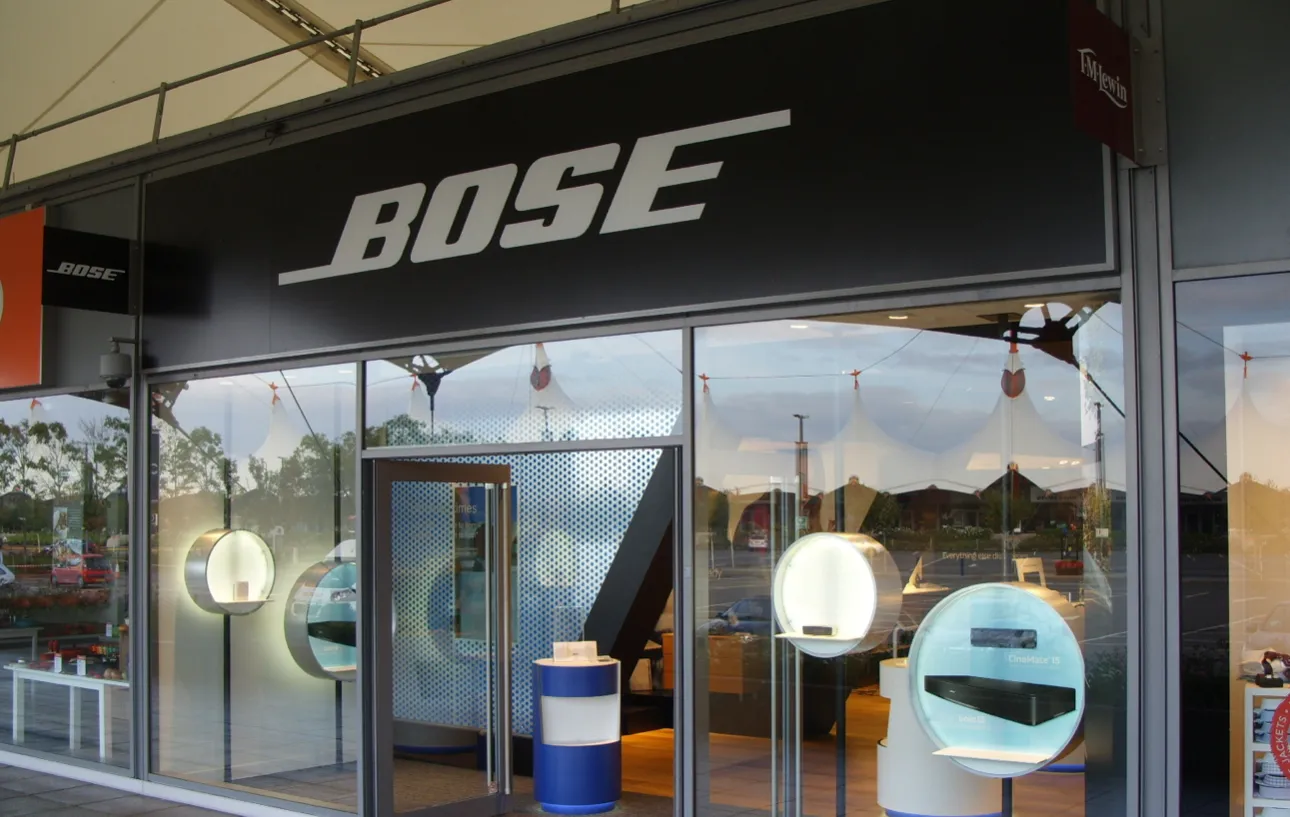 Bose is closing down all of its retail stores in Europe and the US