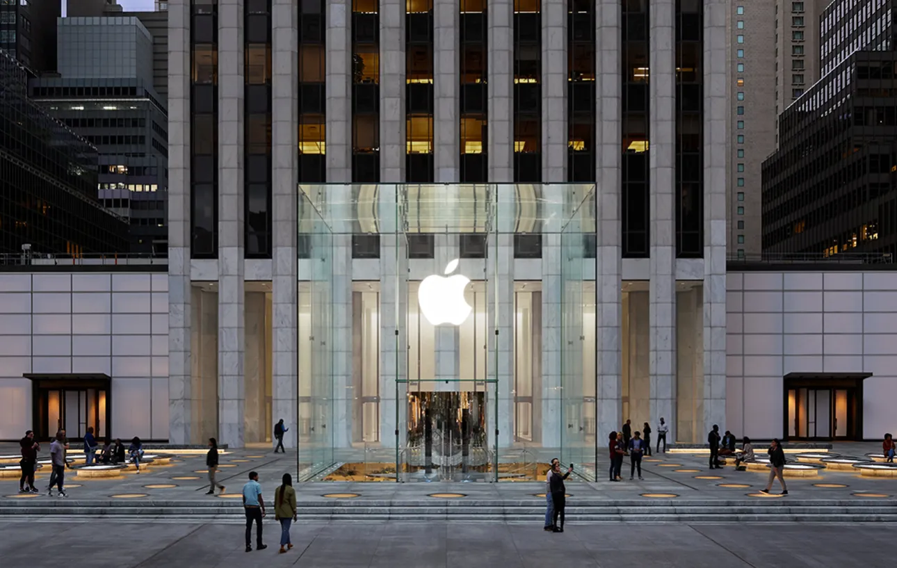 Apple’s shares hit an all time high today