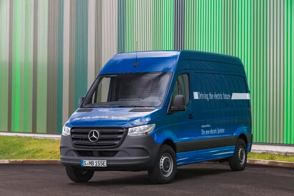 Mercedes will be launching a fully electric Sprinter van