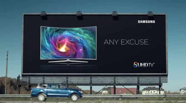 Samsung’s new ad suggests you should get a new TV, because Black Friday
