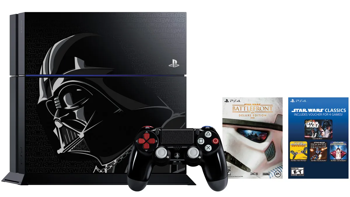 New Darth Vader PS4 bundle launches
