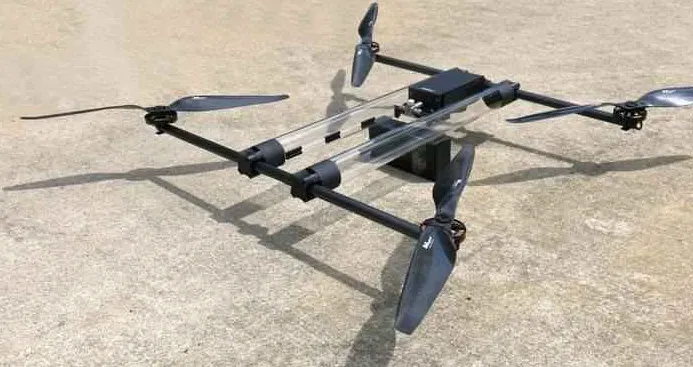 This Hydrogen Drone can fly for four hours