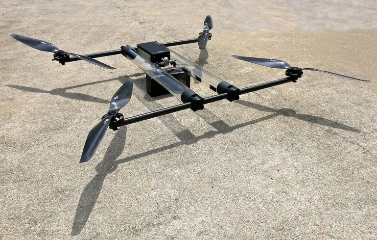 This Hydrogen Drone can fly for four hours
