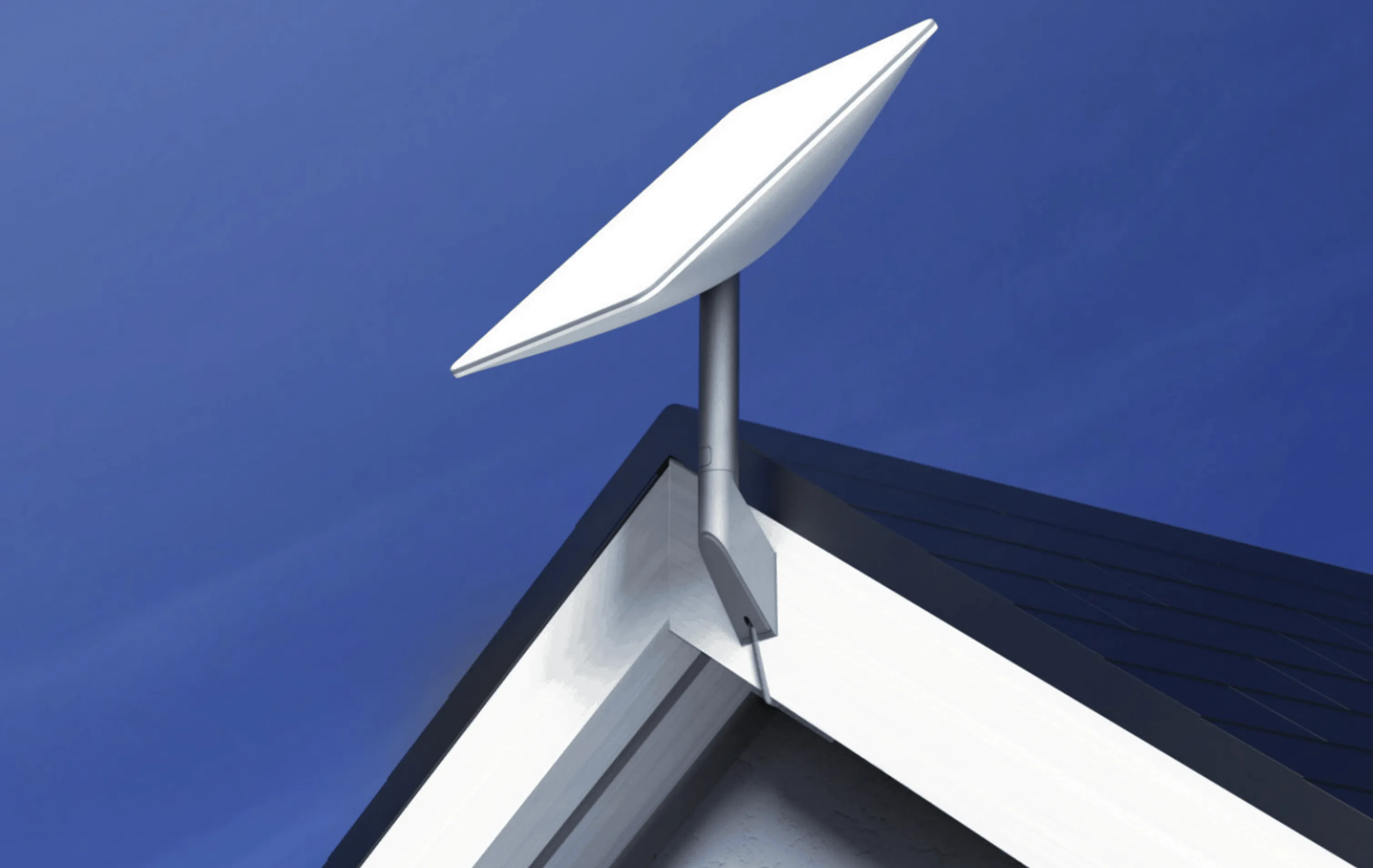 Starlink has a new rectangular dish for its satellite broadband service