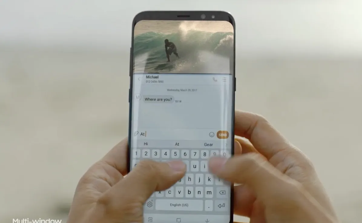 New Samsung Galaxy S8 adverts show off new Infinity Display
