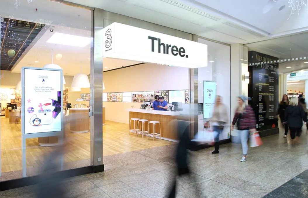 Three is looking to buy O2 for £10.25 billion