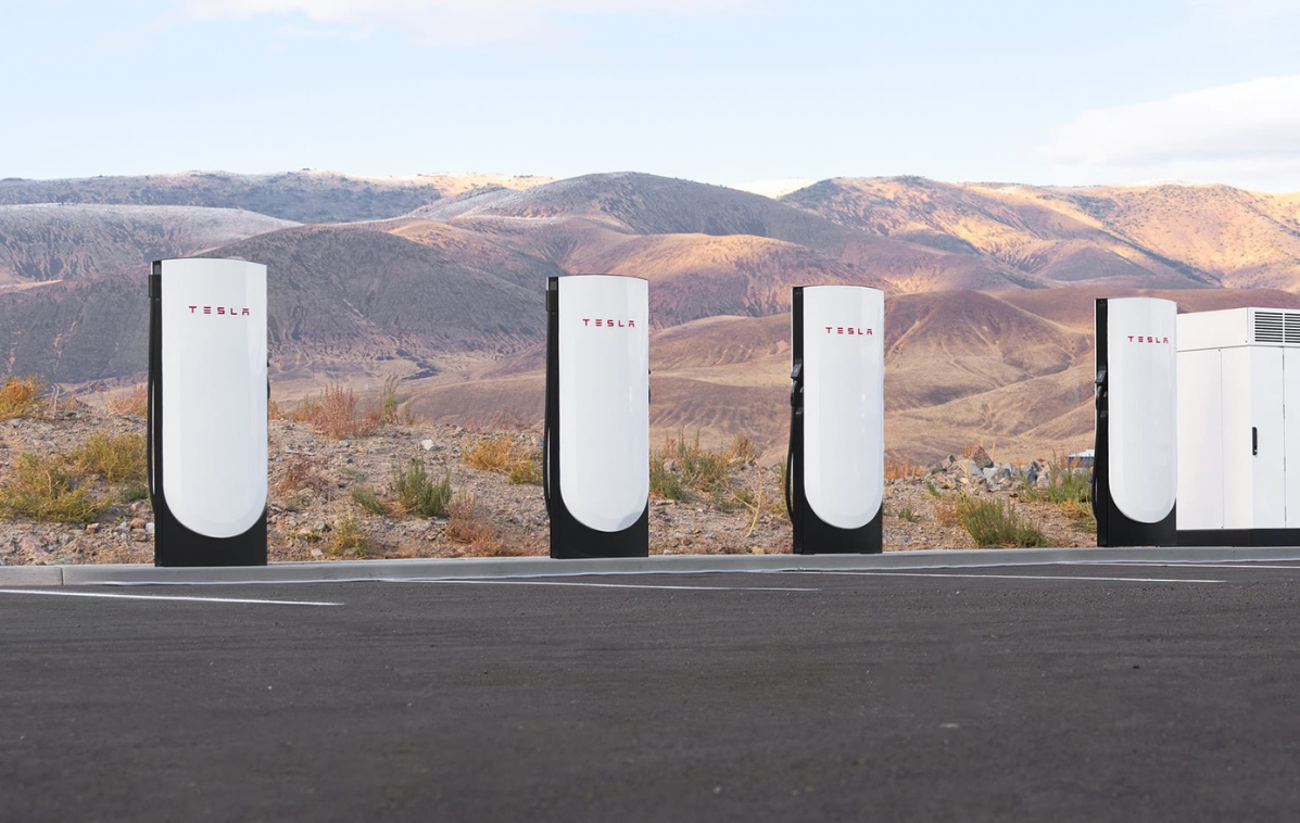 Tesla V4 Superchargers in China