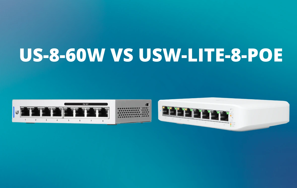 Ubiquiti UniFi US-8-60W vs USW-Lite-8-PoE