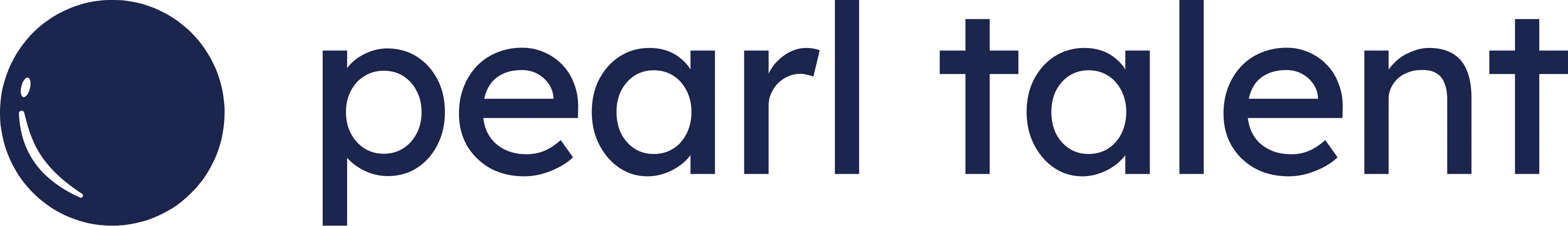 pearltalent logo with the company name in bold text.