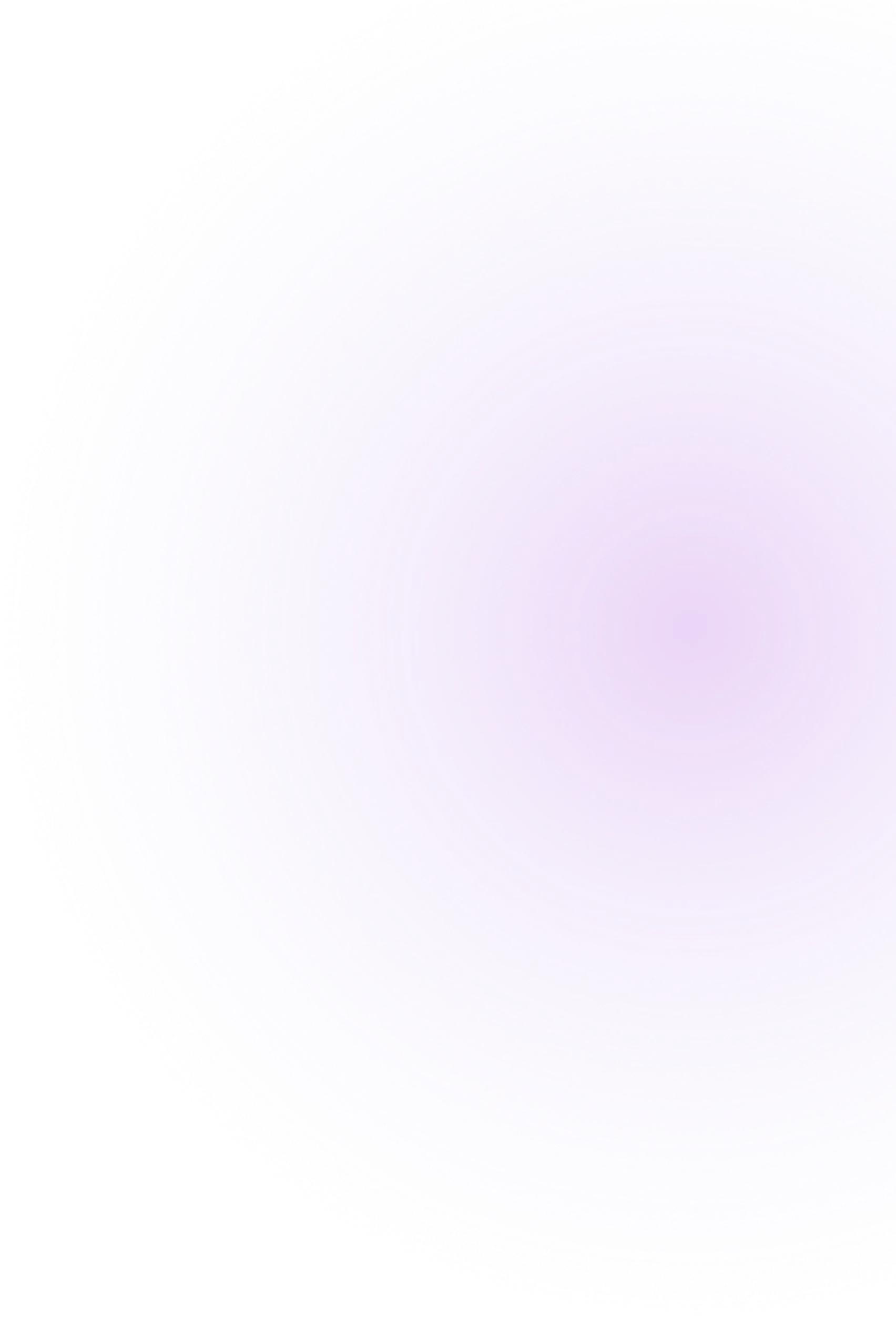 Soft purple and white radial gradient with a glowing center fading outward.