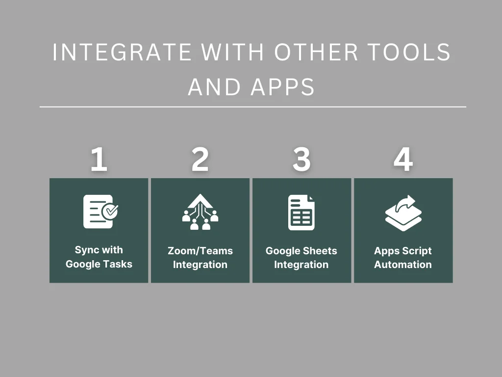 Integrate with Other Tools and Apps