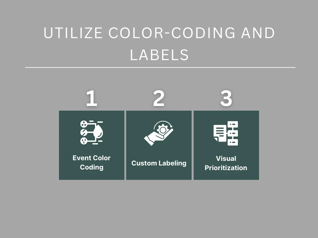 Utilize Color-Coding and Labels