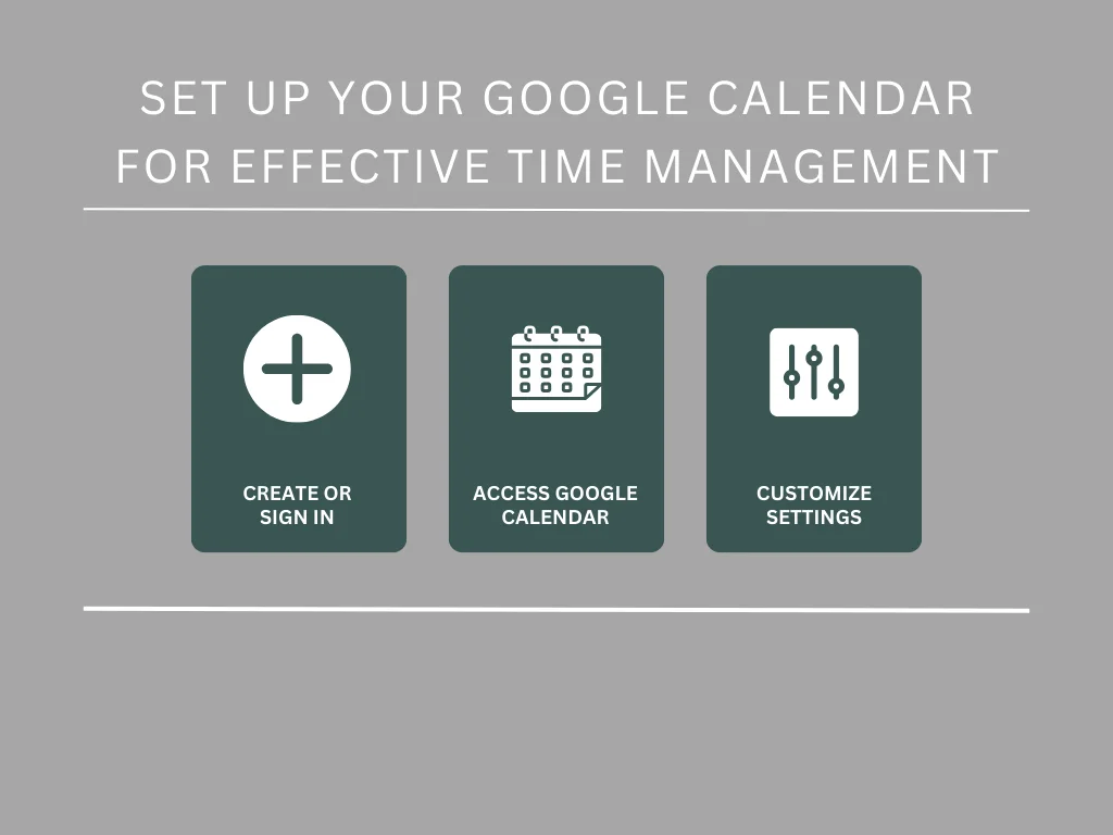 Set Up Your Google Calendar for Effective Time Management