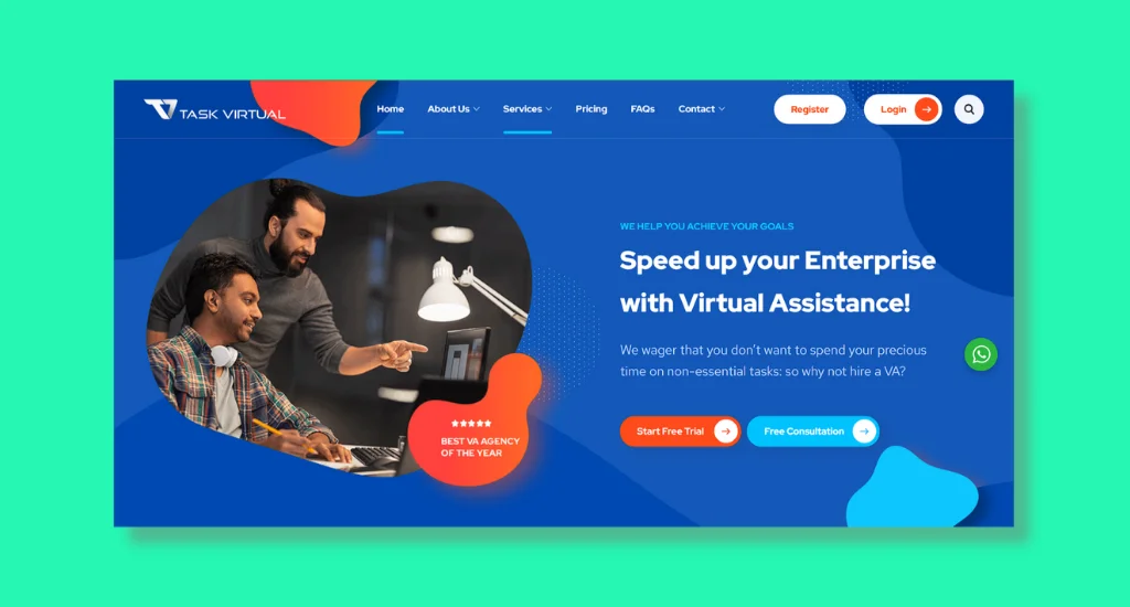 Task Virtual - Virtual Assistance for Enterprise