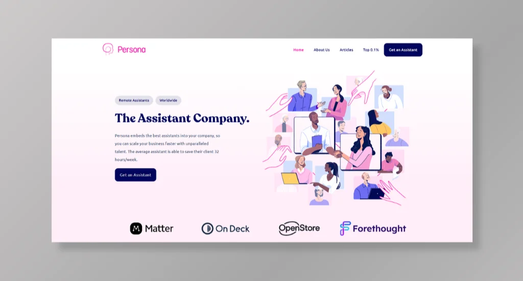 Persona - Best for Comprehensive Remote Support