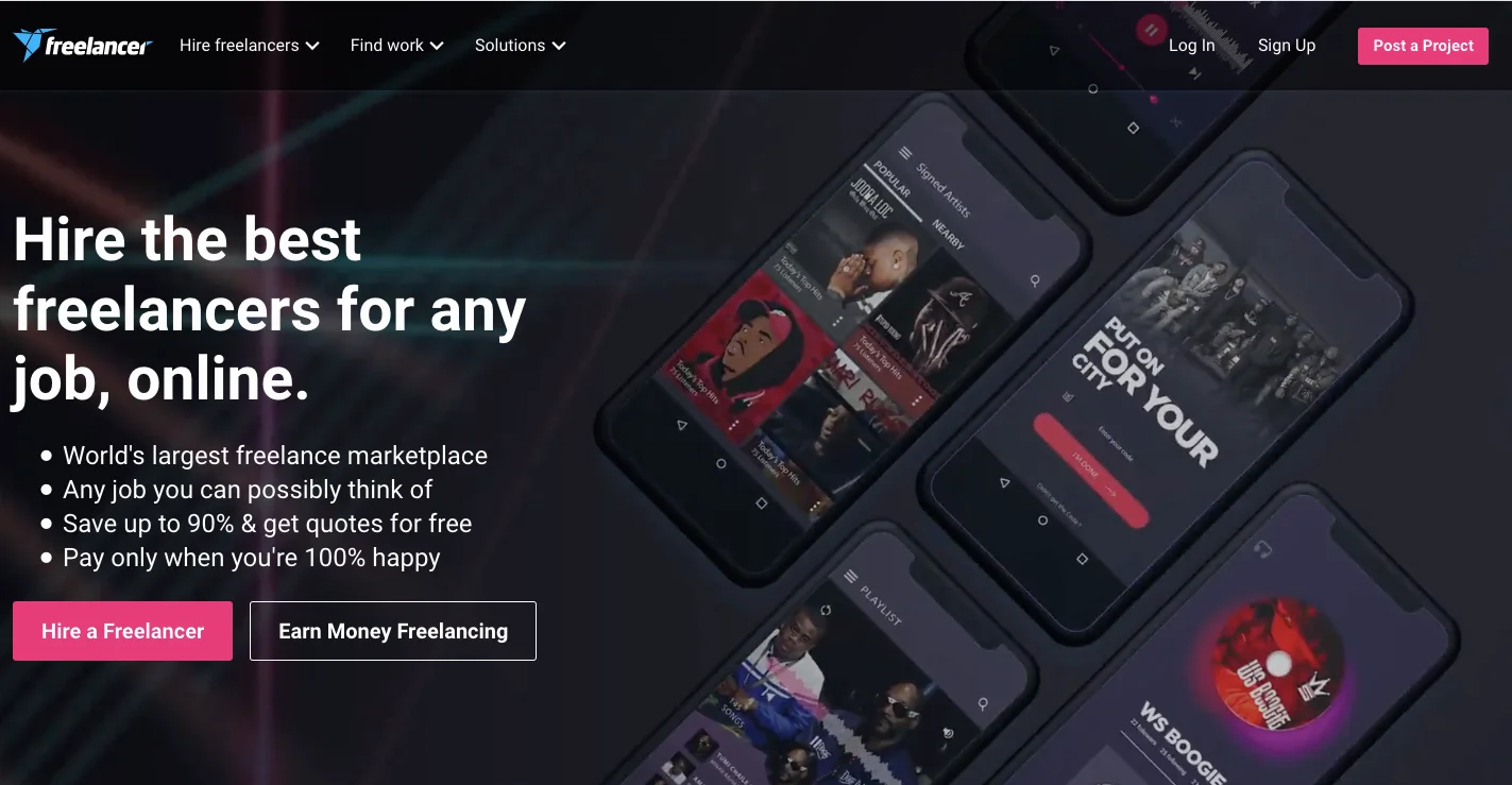 Freelancer_homepage