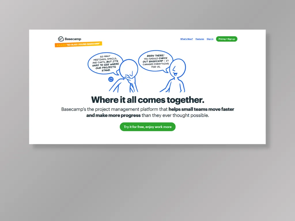 Basecamp - Best for Small Team Collaboration
