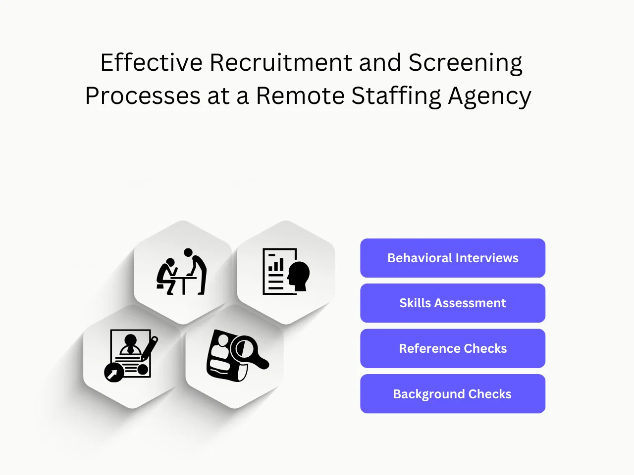 Effective Recruitment and Screening Processes at a Remote Staffing Agency