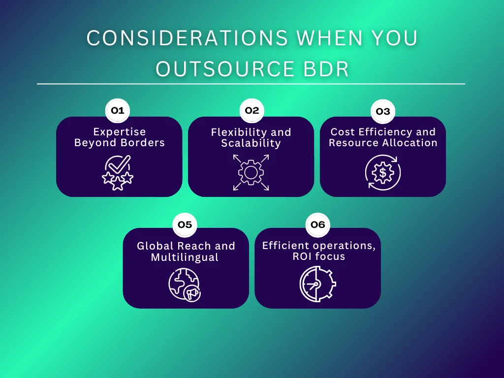 Top 13 Reasons to Outsource BDR