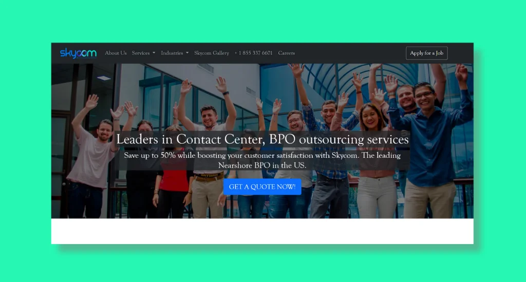 SkyCom - Best for Multilingual Customer Support