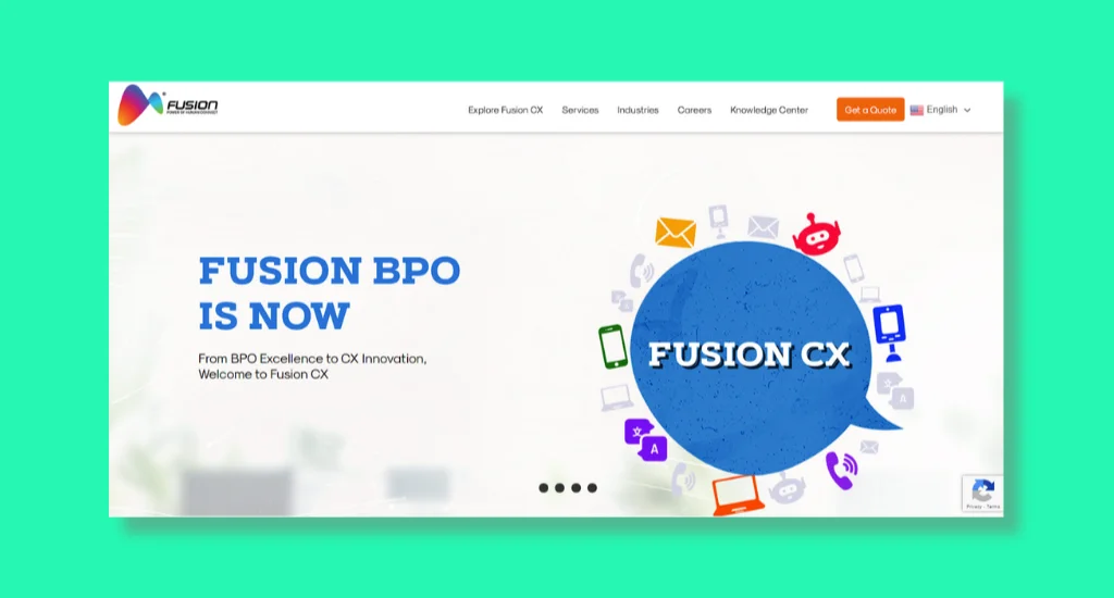  Fusion CX - Best for Multichannel Customer Engagement Services