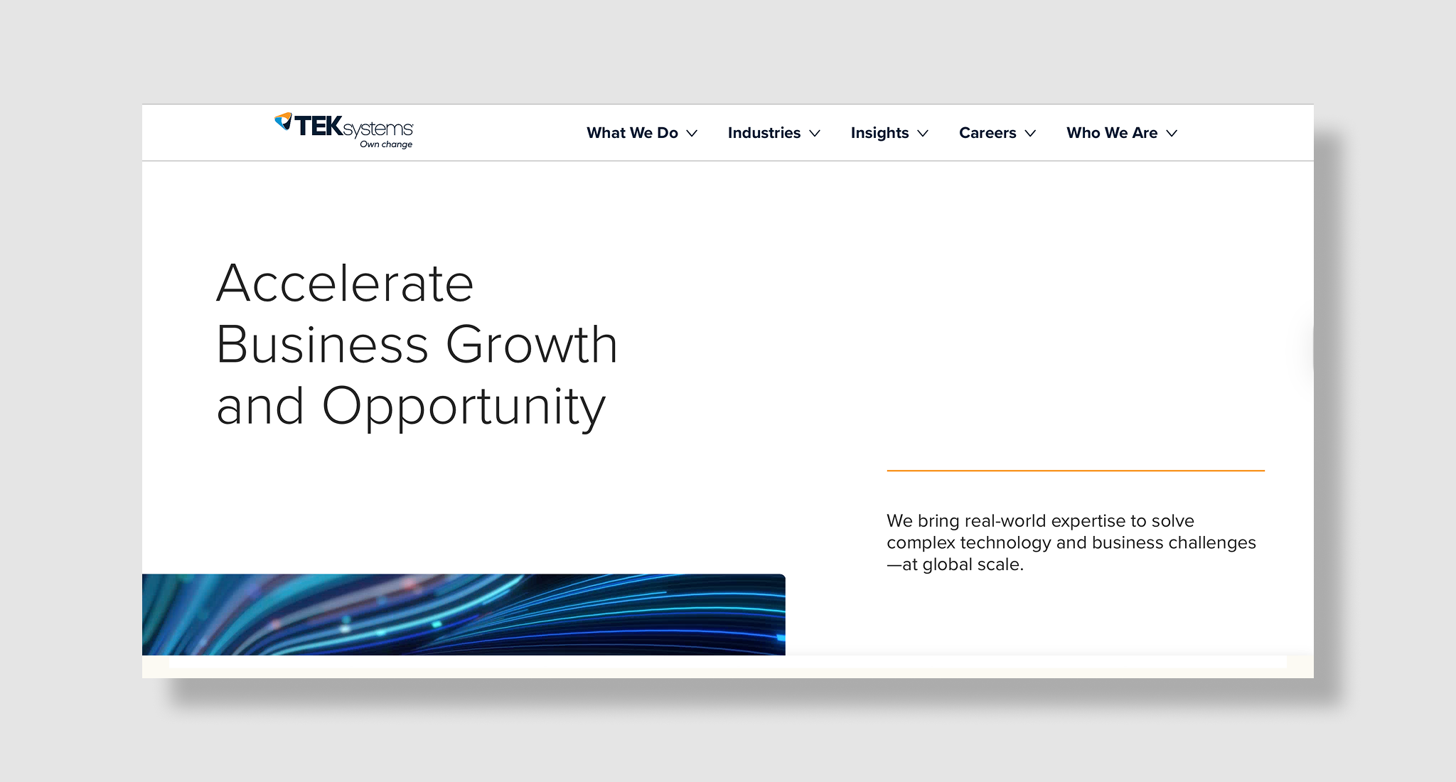TEKsystems homepage