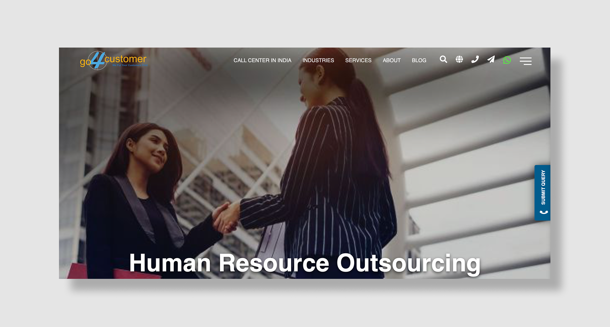 Go4Customer homepage