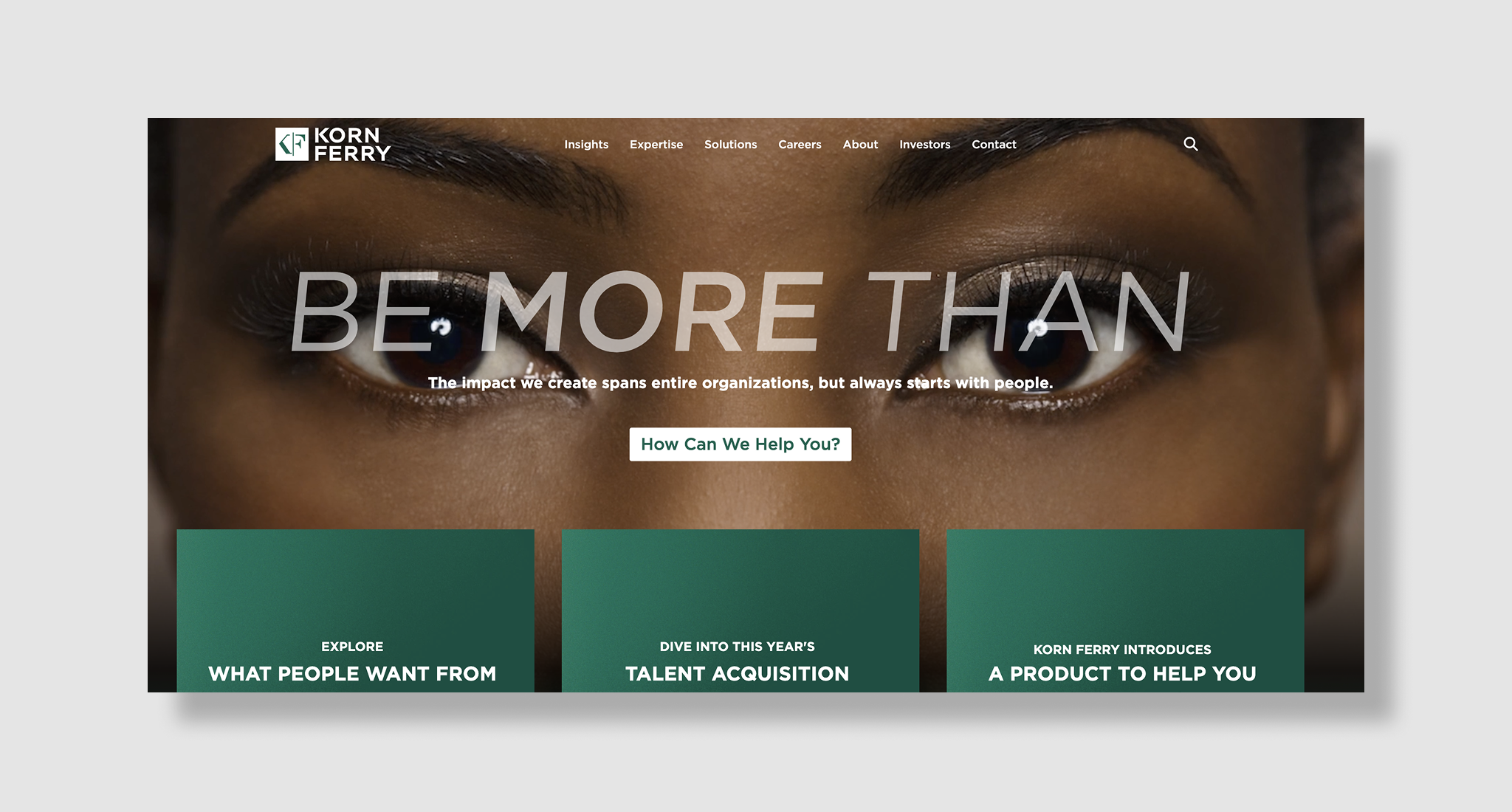 Korn Ferry homepage