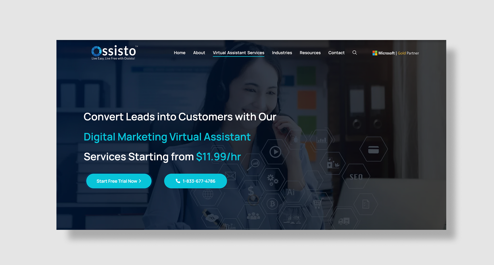 Ossisto homepage