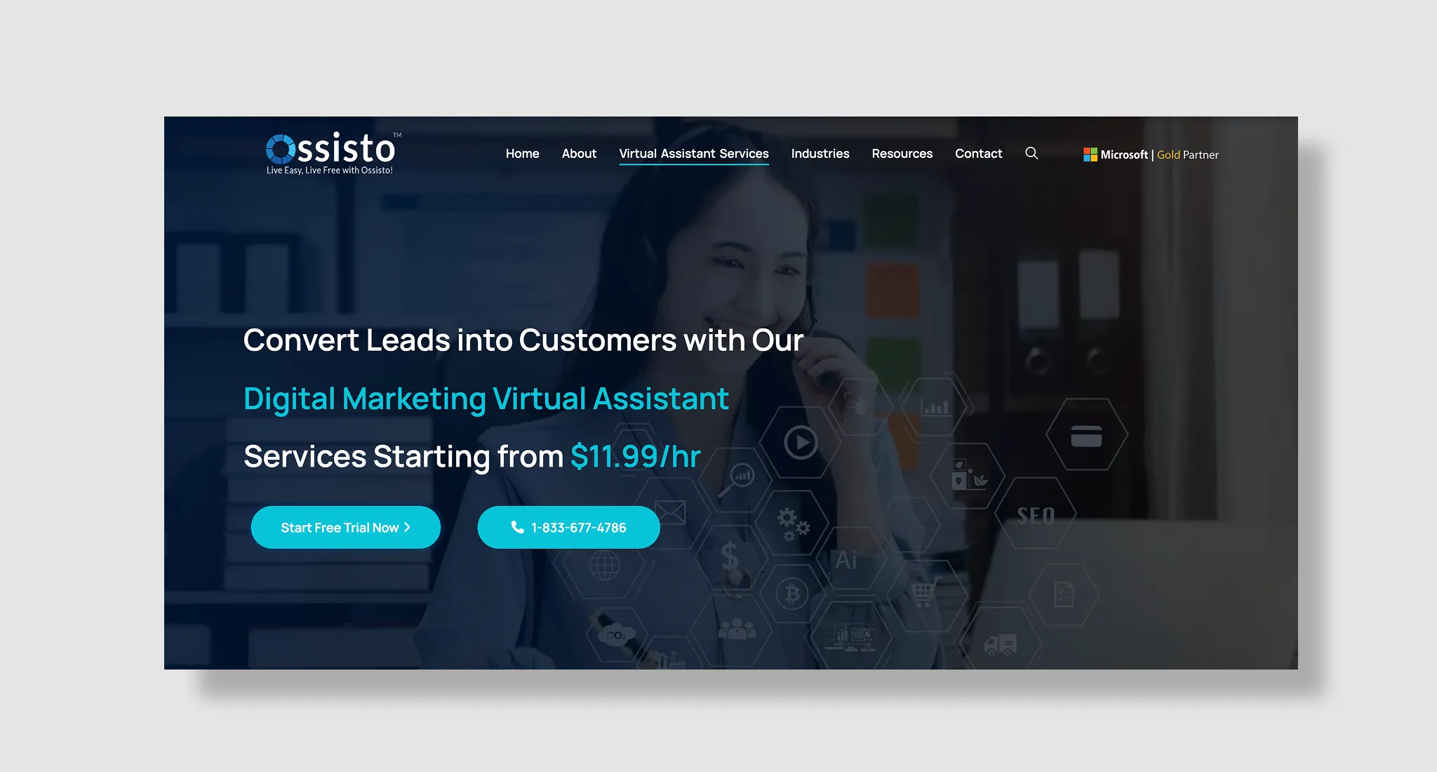 Ossisto homepage
