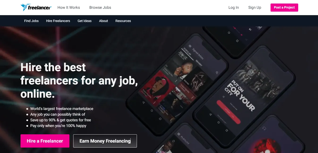 Upwork vs Freelancer - Freelancer