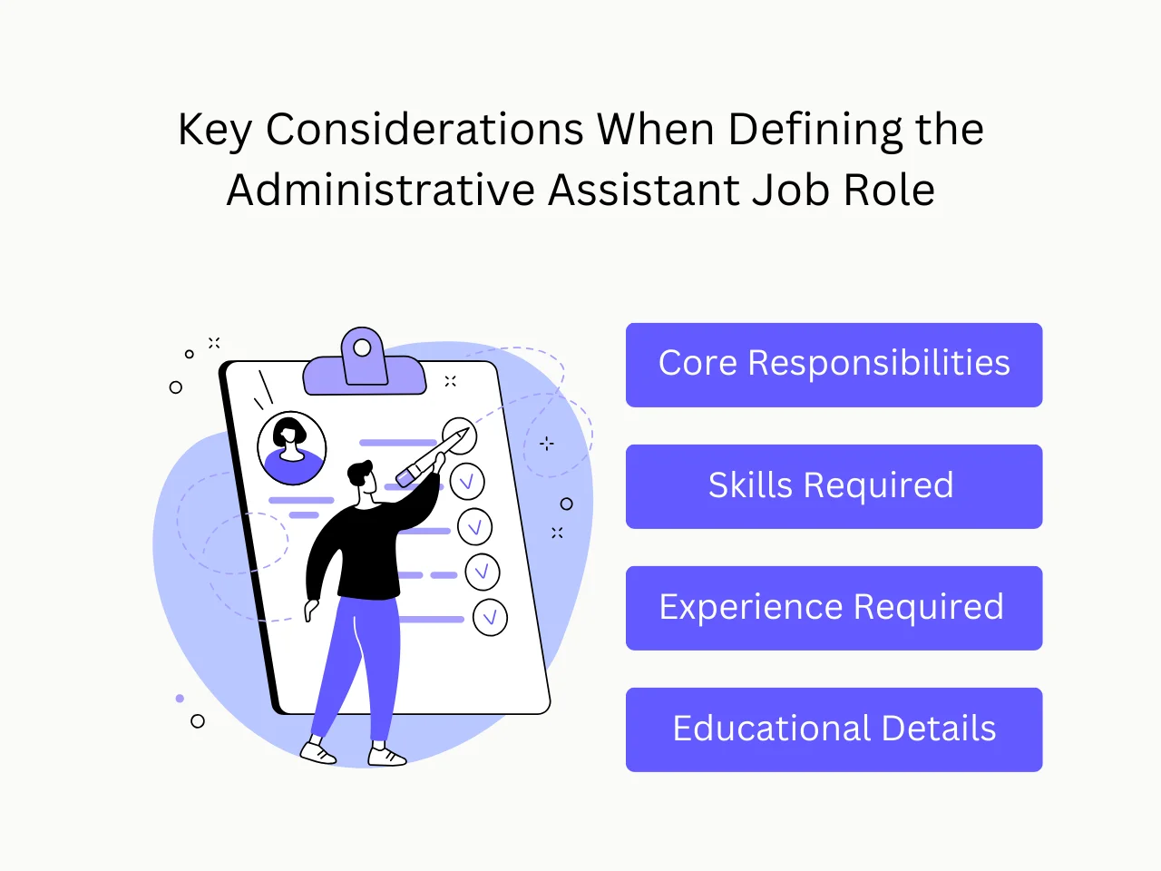 Key Considerations When Defining the Administrative Assistant Job Role