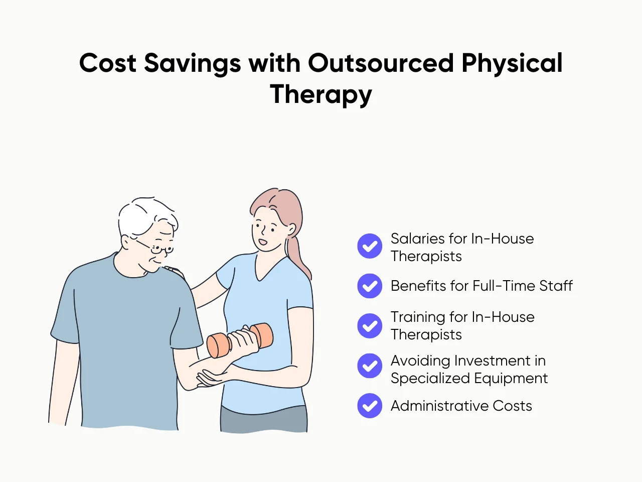 Cost Savings with Outsourced Physical Therapy