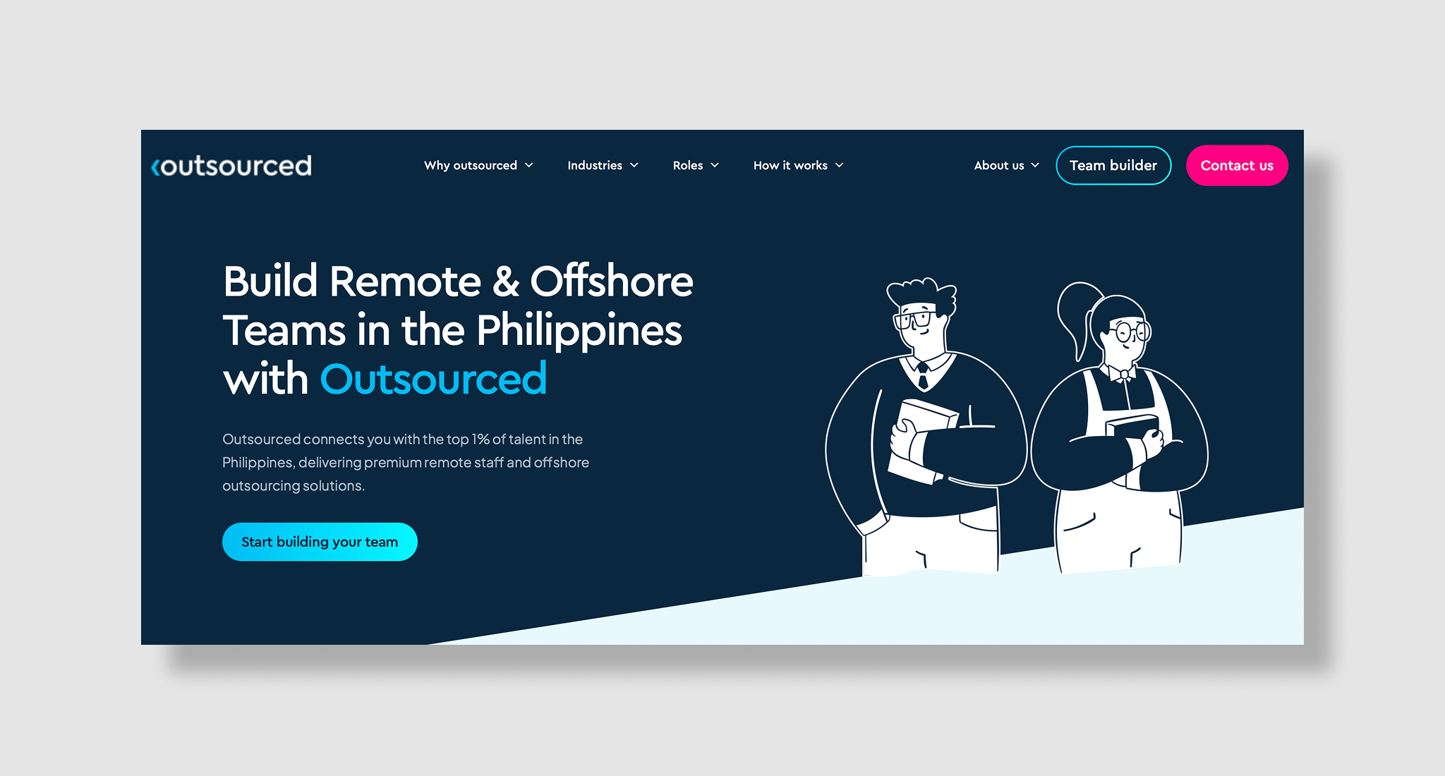 Outsourced Homepage