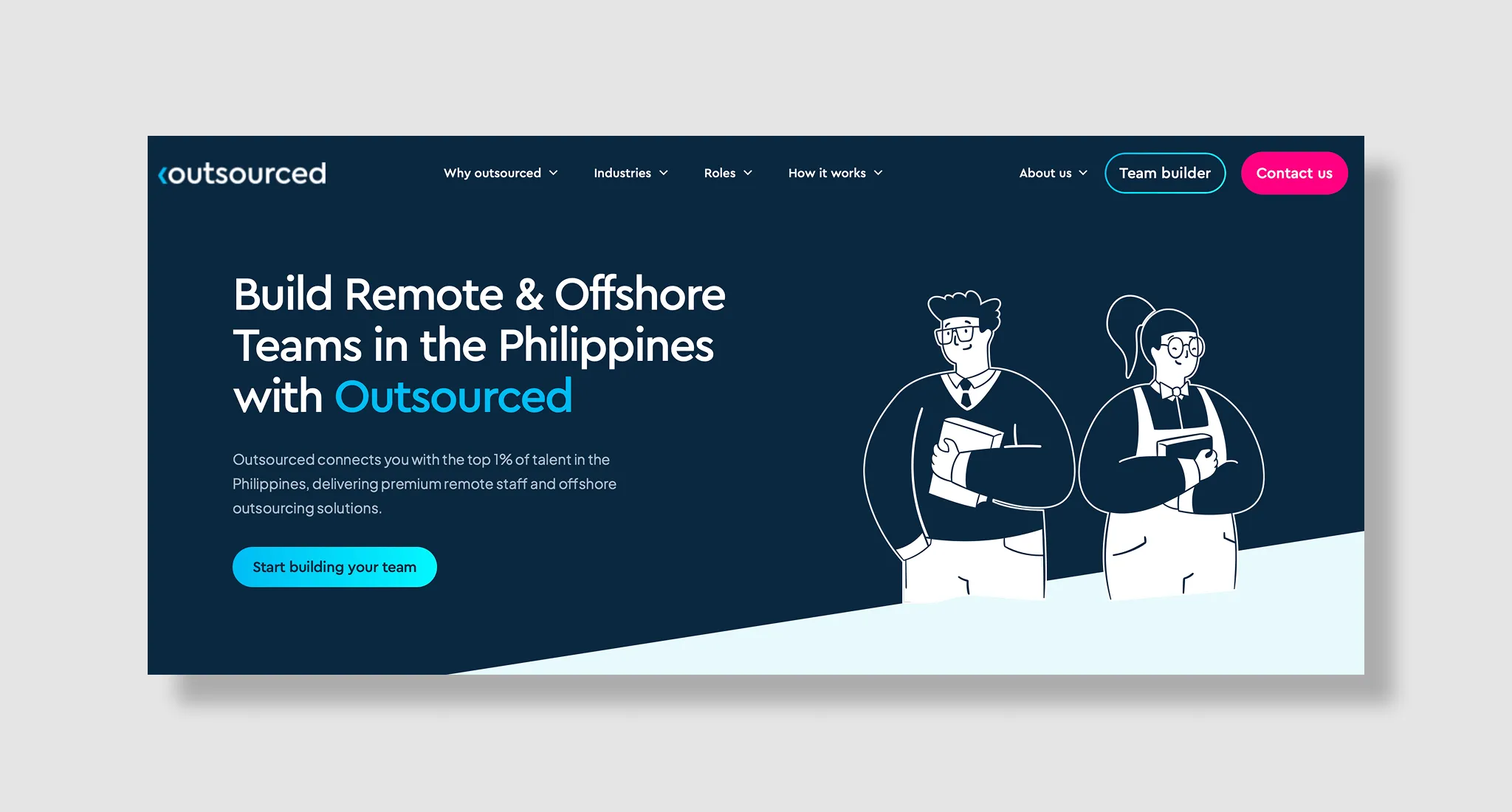 Outsourced Homepage