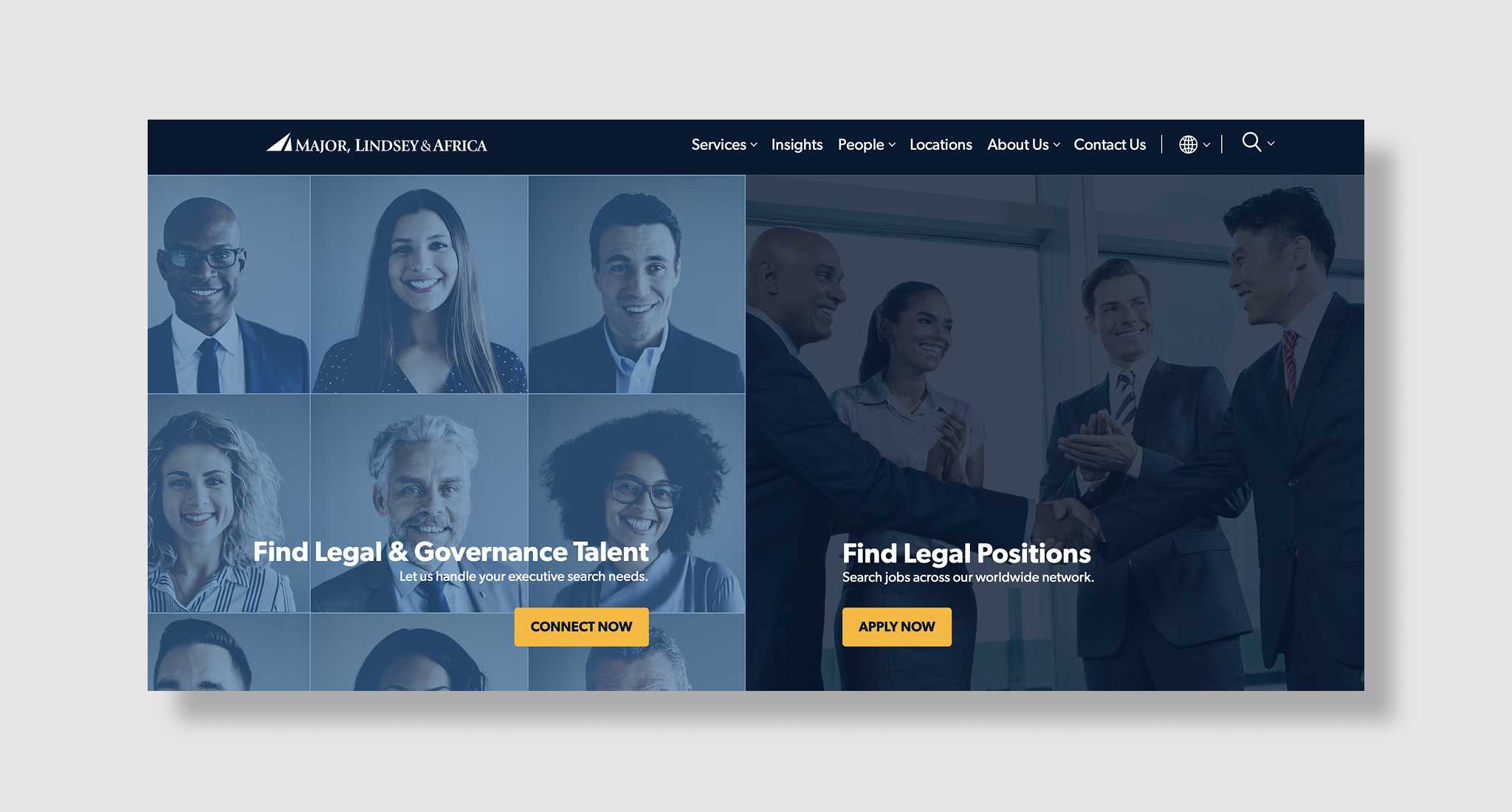 Major, Lindsey & Africa homepage