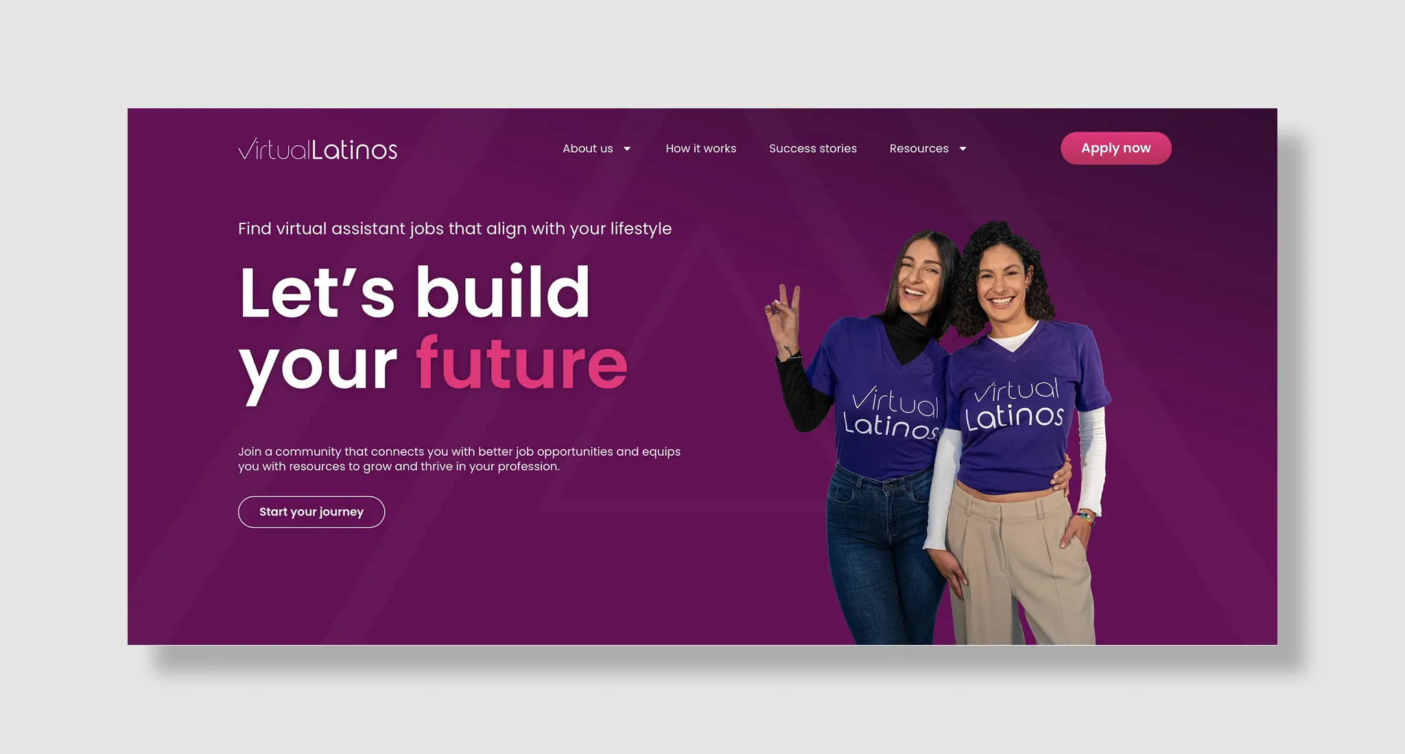 Virtual Latinos homepage