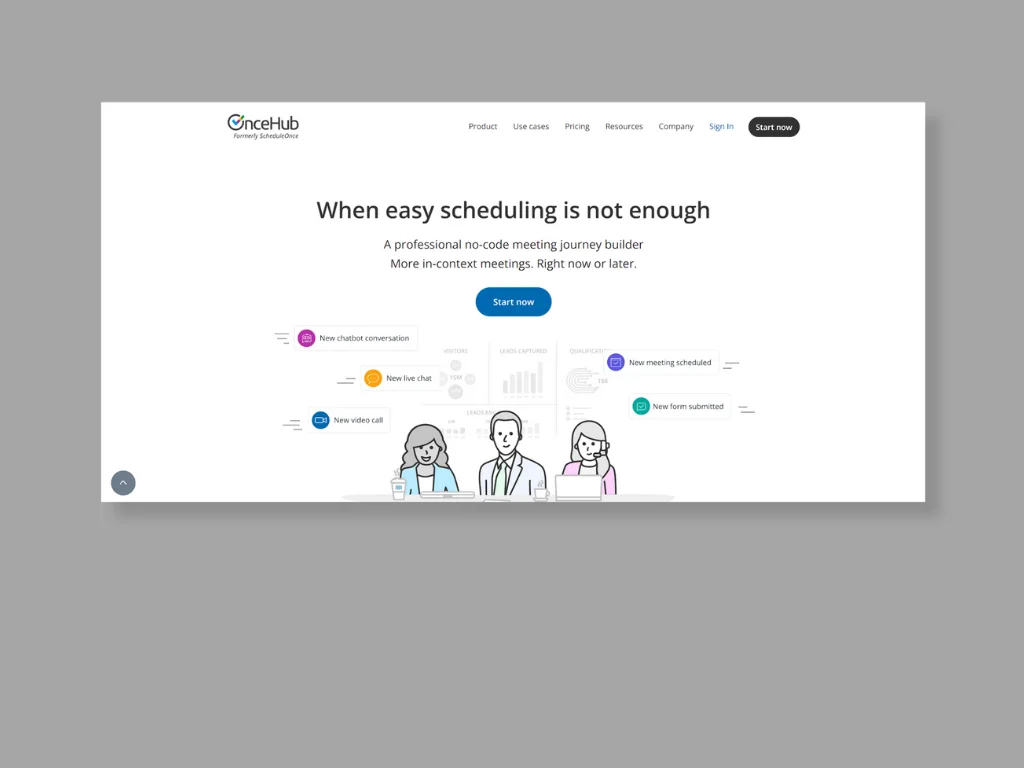 OnceHub - Best for Streamlined Engagement