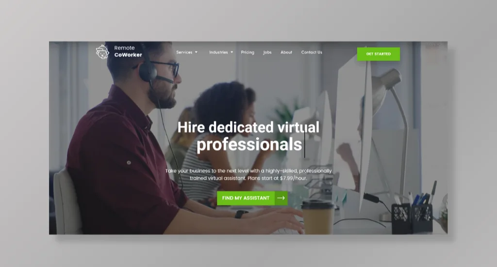 Remote CoWorker_homepage