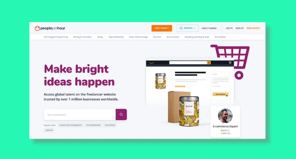 PeoplePerHour – Best to Hire Freelancer