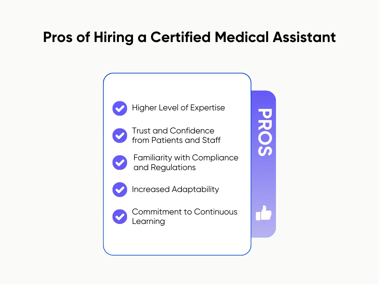 Pros of Hiring a Certified Medical Assistant