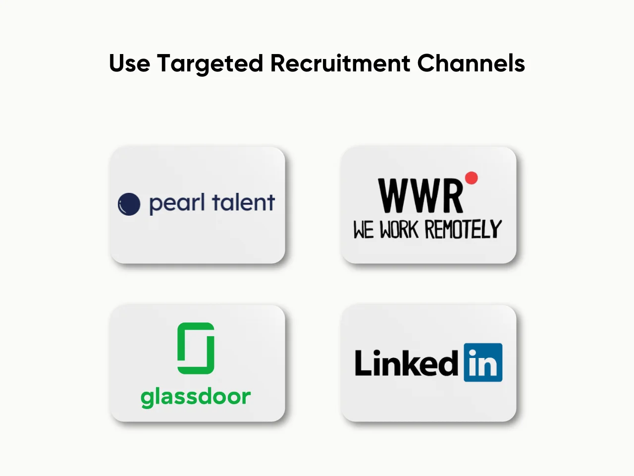 Use Targeted Recruitment Channels