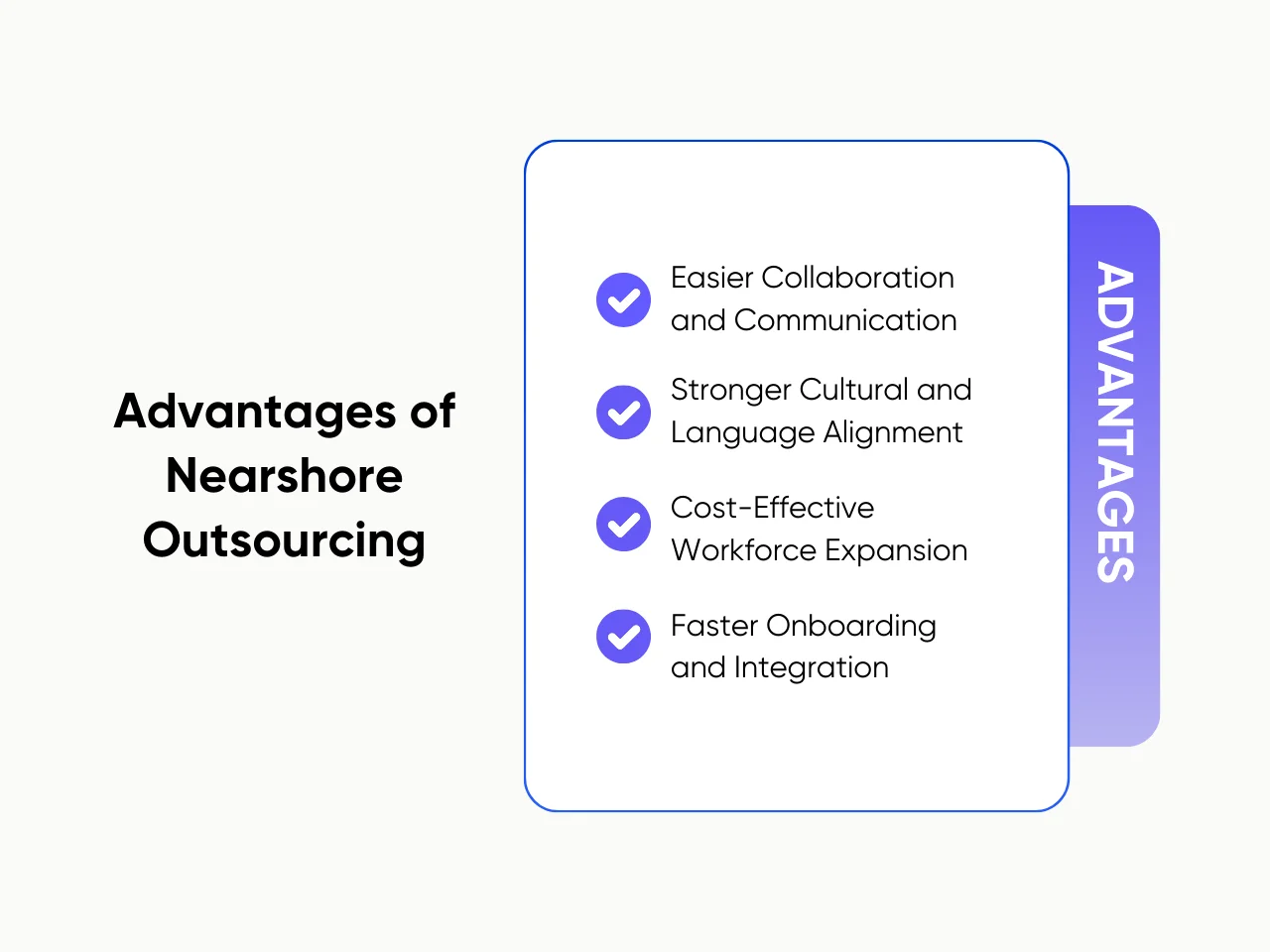 Advantages of Nearshore Outsourcing