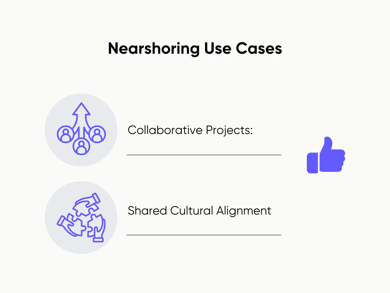 Nearshoring Use Cases