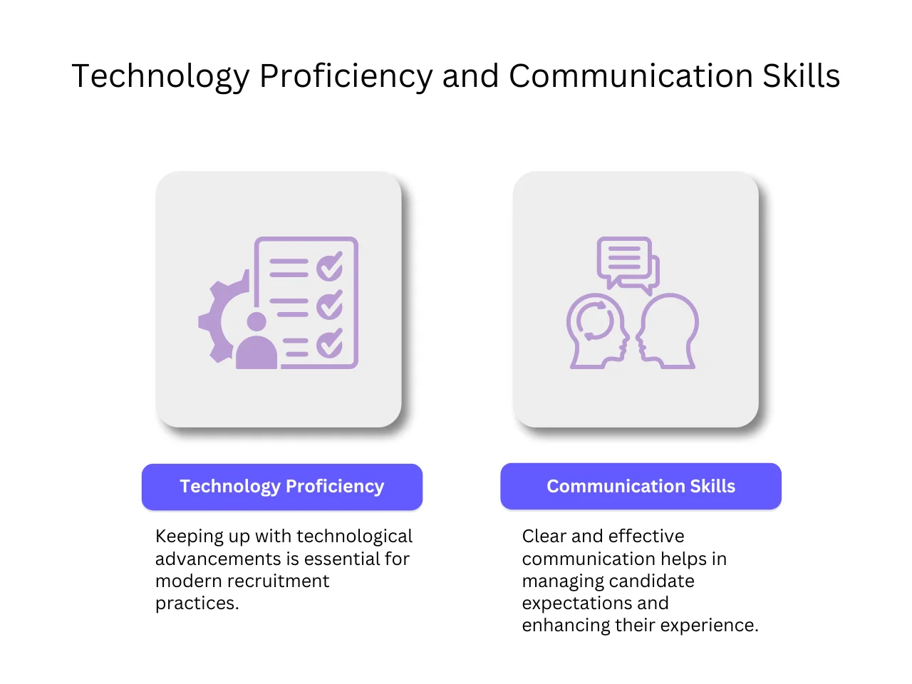 Technology Proficiency and Communication Skills