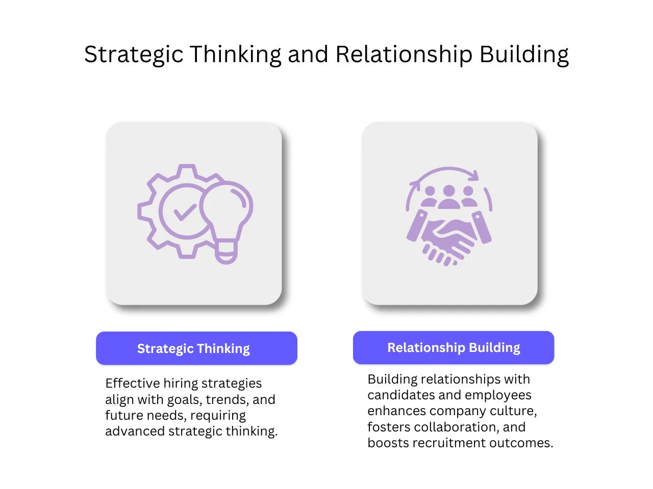 Strategic Thinking and Relationship Building