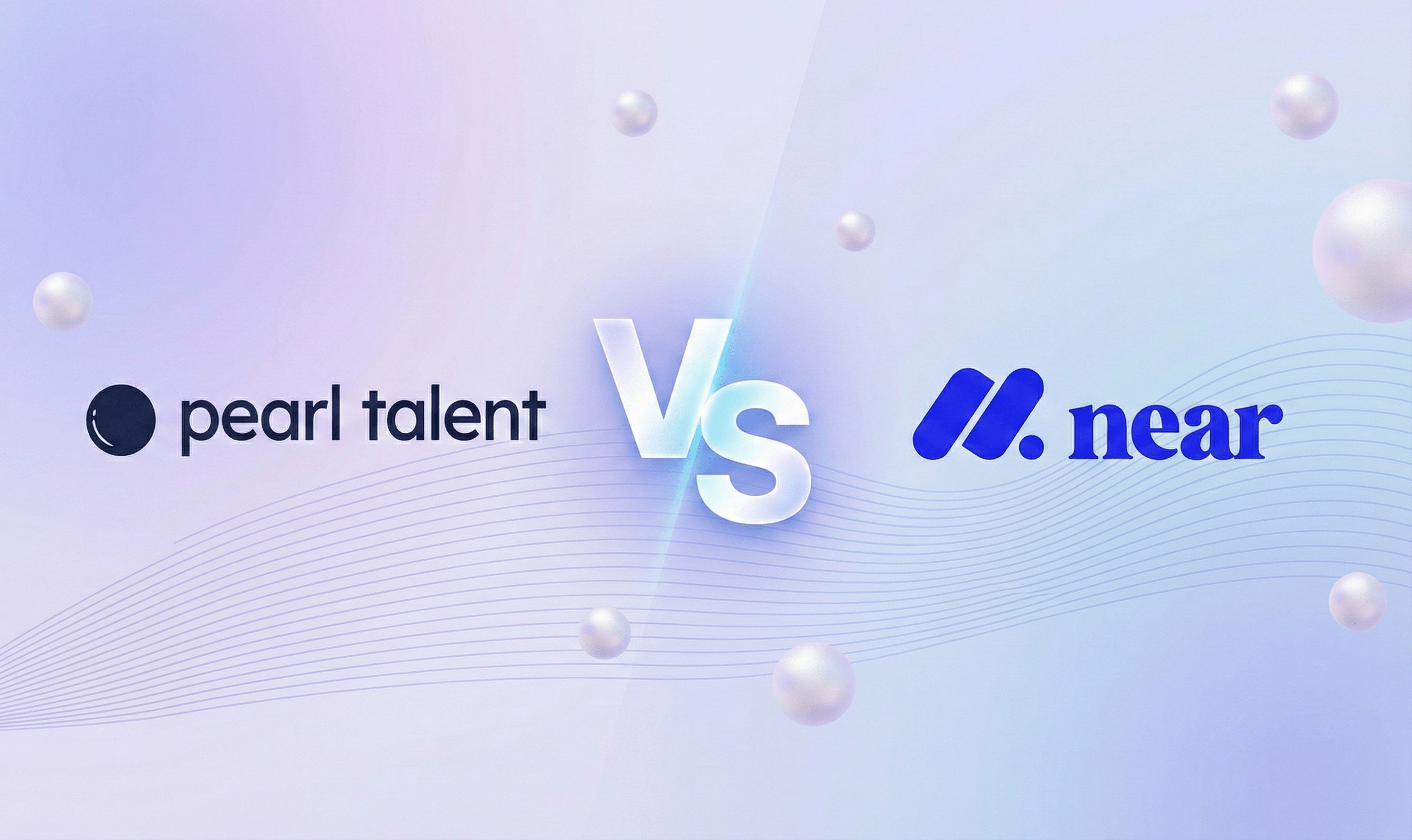 Visual comparing Pearl Talent and Hire with Near
