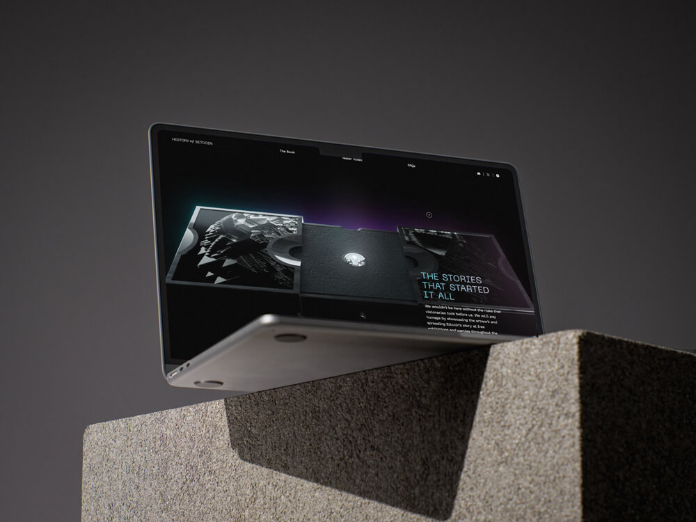 History of Bitcoin website